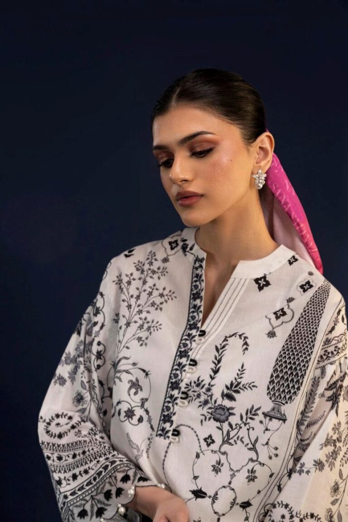 Mahay Lawn Collection 2025 Vol 1 By Sana Safinaz