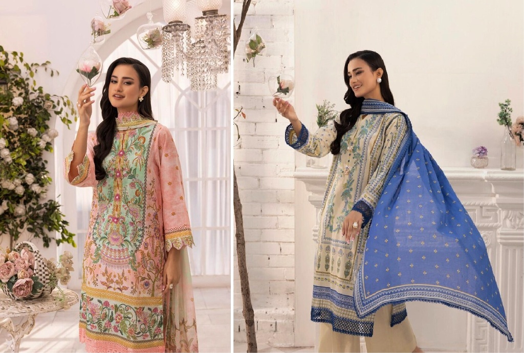 Timeless Allure Embroidered Printed Lawn 2025 By Gul Ahmed